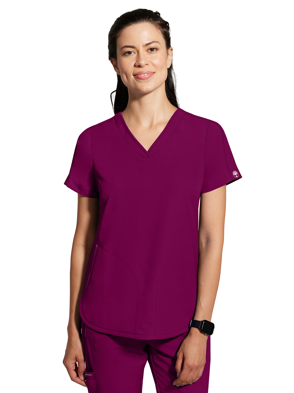 Healing Hands - 360 - Women's 2-Pocket Skyler Moisture Wicking Top 6