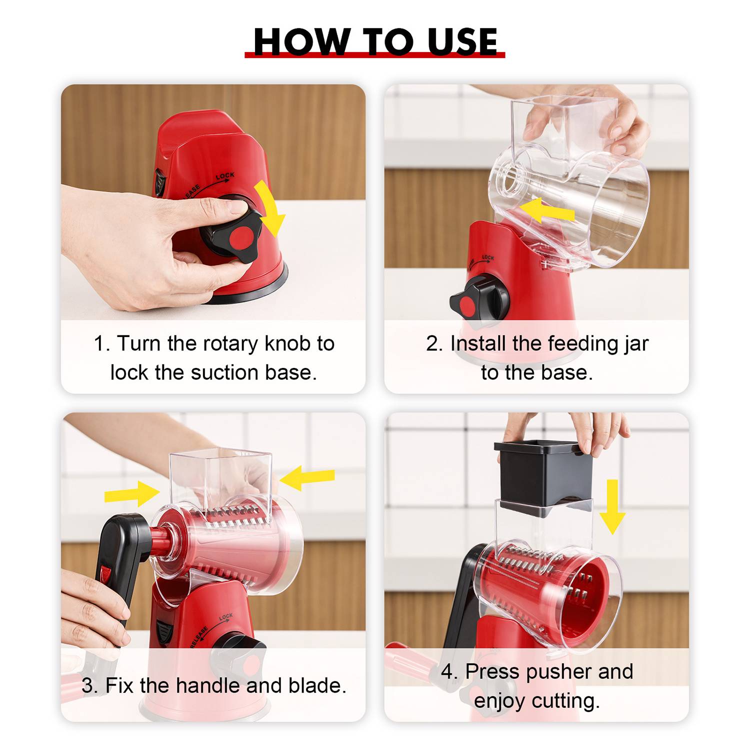 Rotary Grater for Kitchen 5