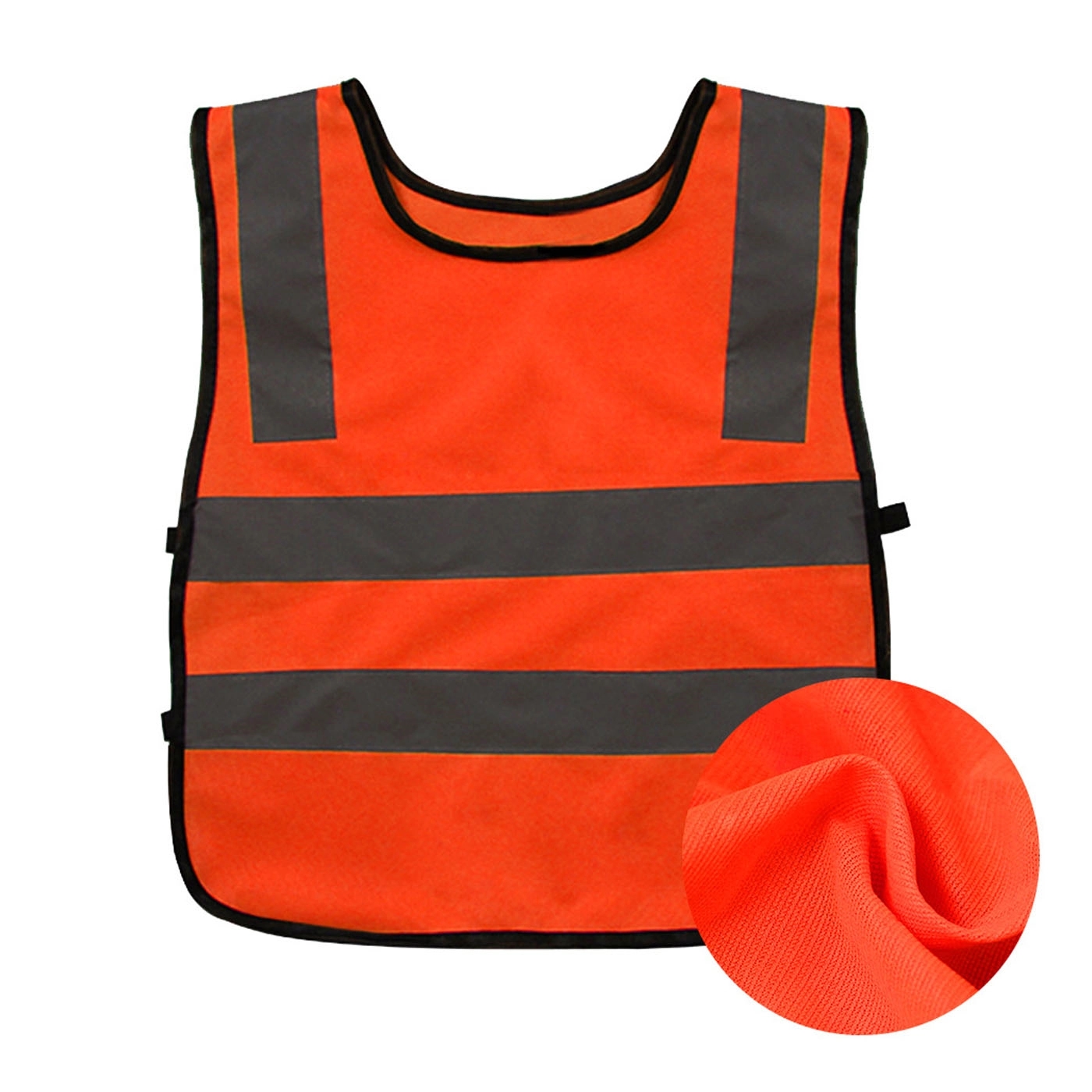 Small MOQ 100pcs Kids Reflective Safety Vest 3