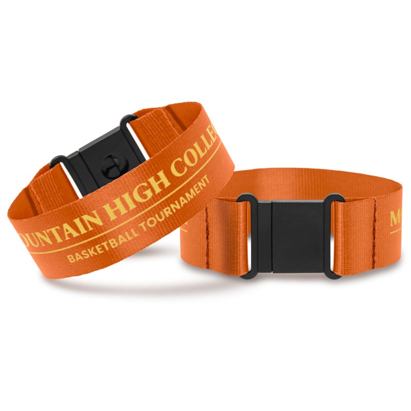 Custom Breakaway Polyester Wristbands 99