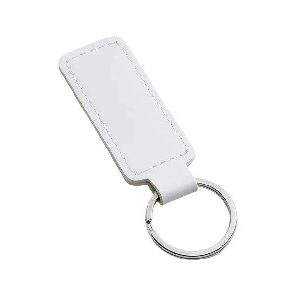 Double-Layer PU Leather Keychain 18