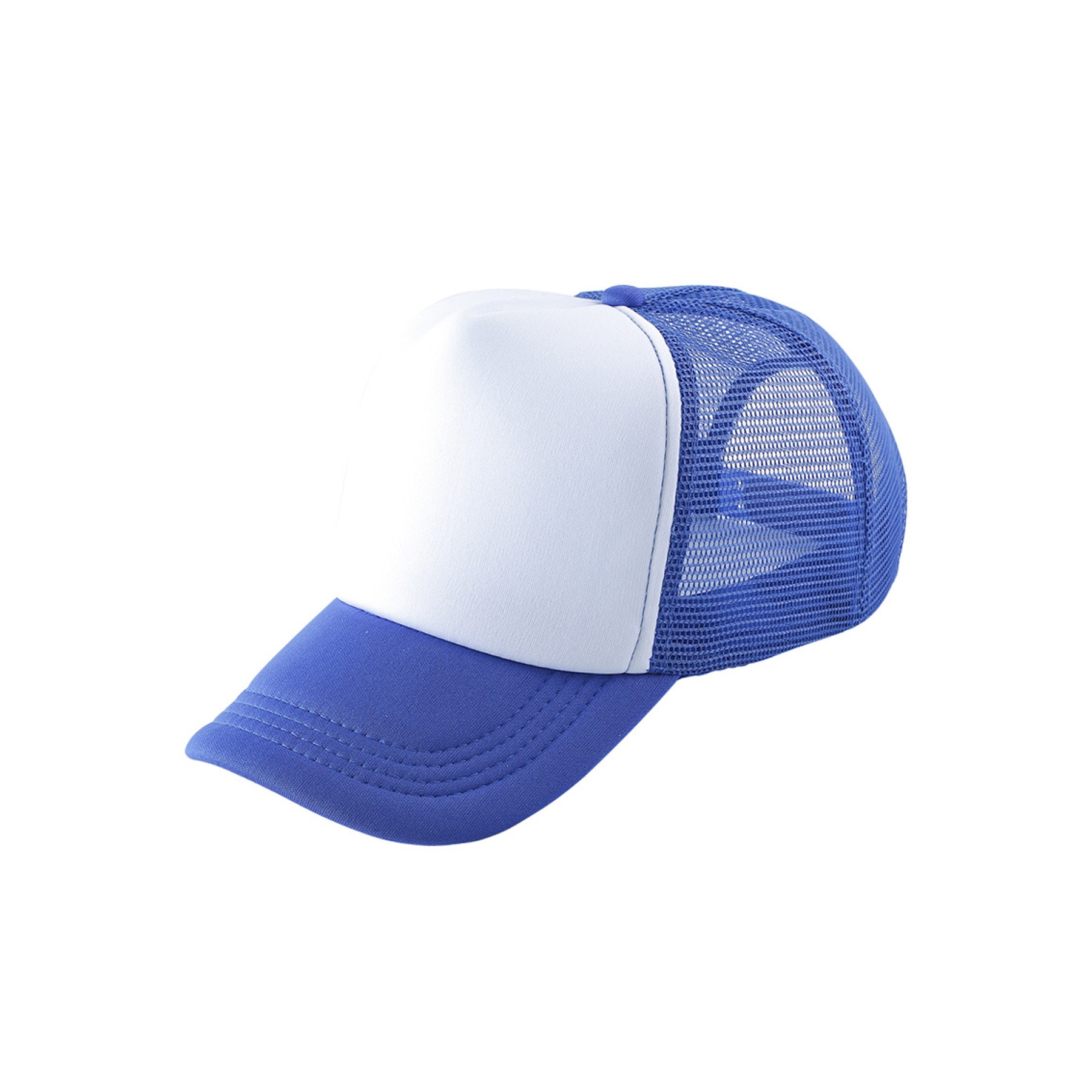 Curved Visor Baseball Cap W/ Mesh Back 4