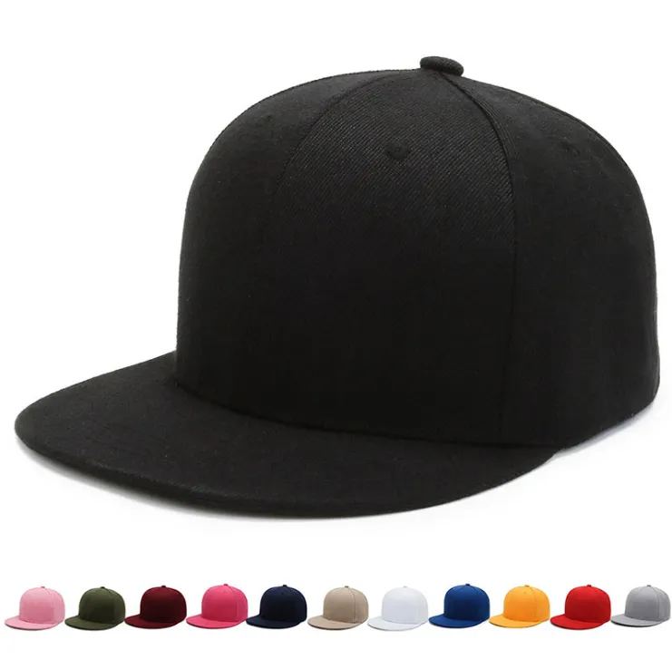 Hip Hop Style Flat Brim Baseball Cap 2