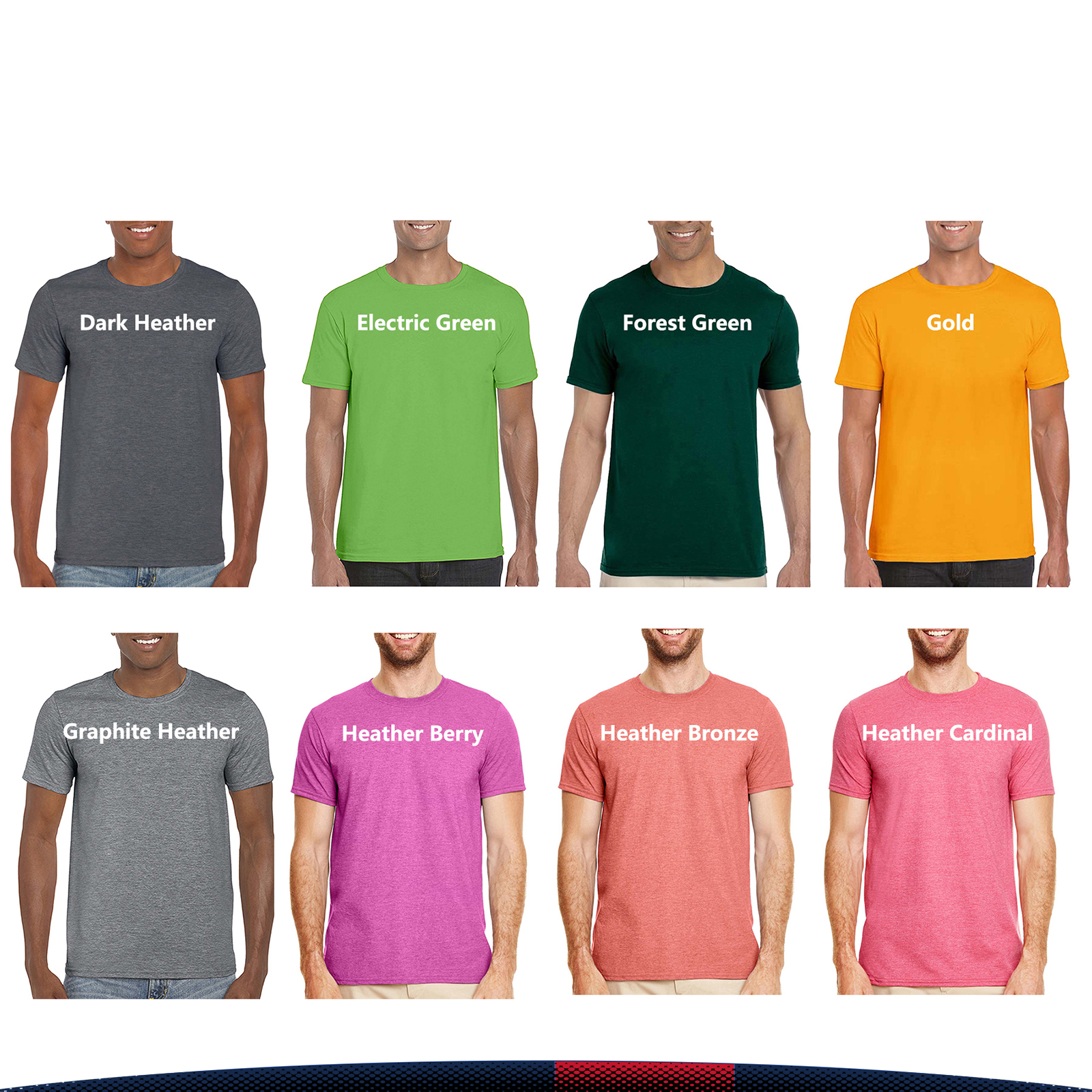 Gildan® 4.5 oz 100% Cotton Tees 10