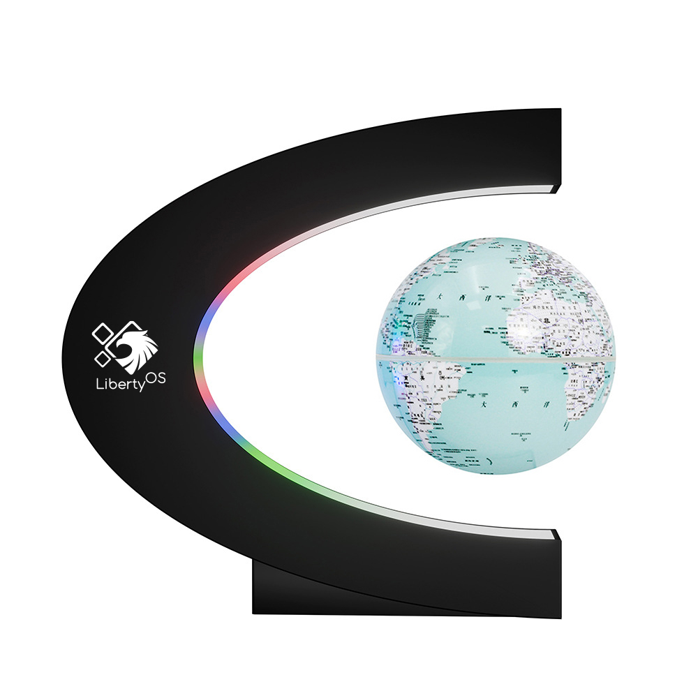 Illuminated Magnetic Levitating Globe 2