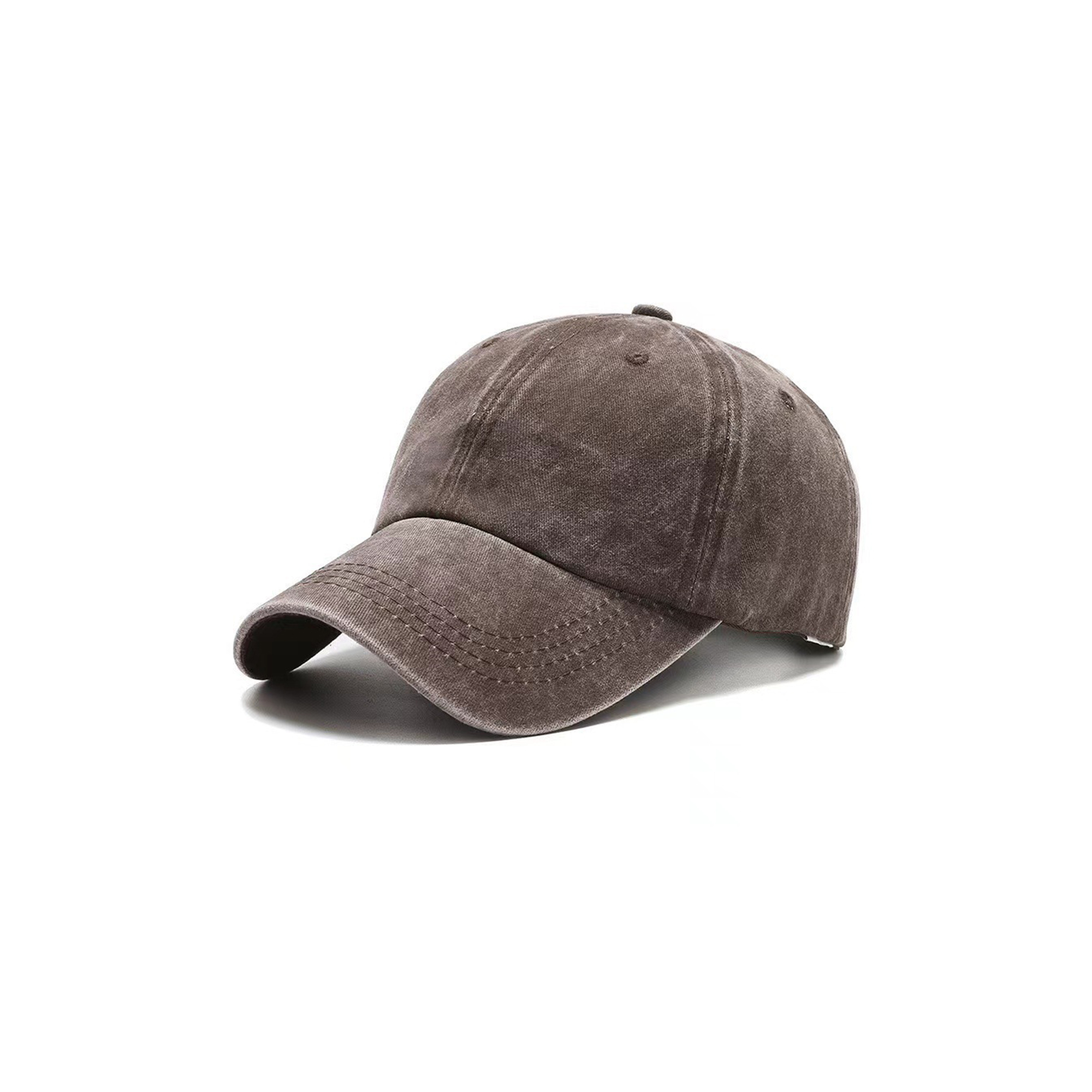 Cotton Adjustable Baseball Cap With Metal Buckle 9