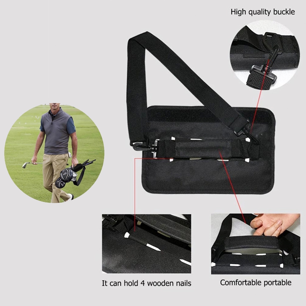 Protable Golf Club Bag 2