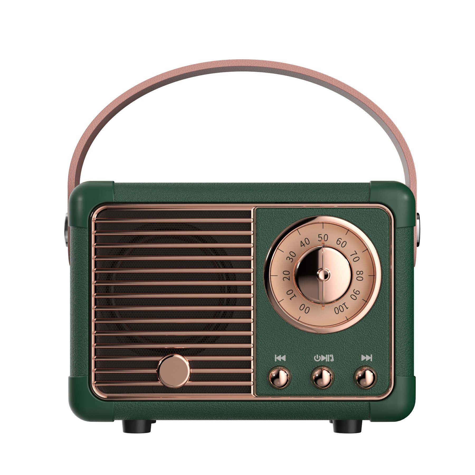 Retro Bluetooth Speaker Wireless Mini Speaker 4