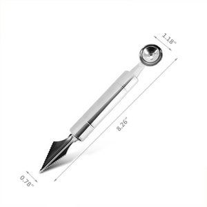 Dual Headed Salad Spoon With Carve Knife 10
