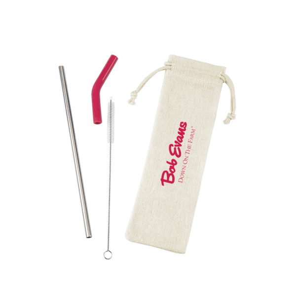 Reusable Stainless Steel Straw Set 3
