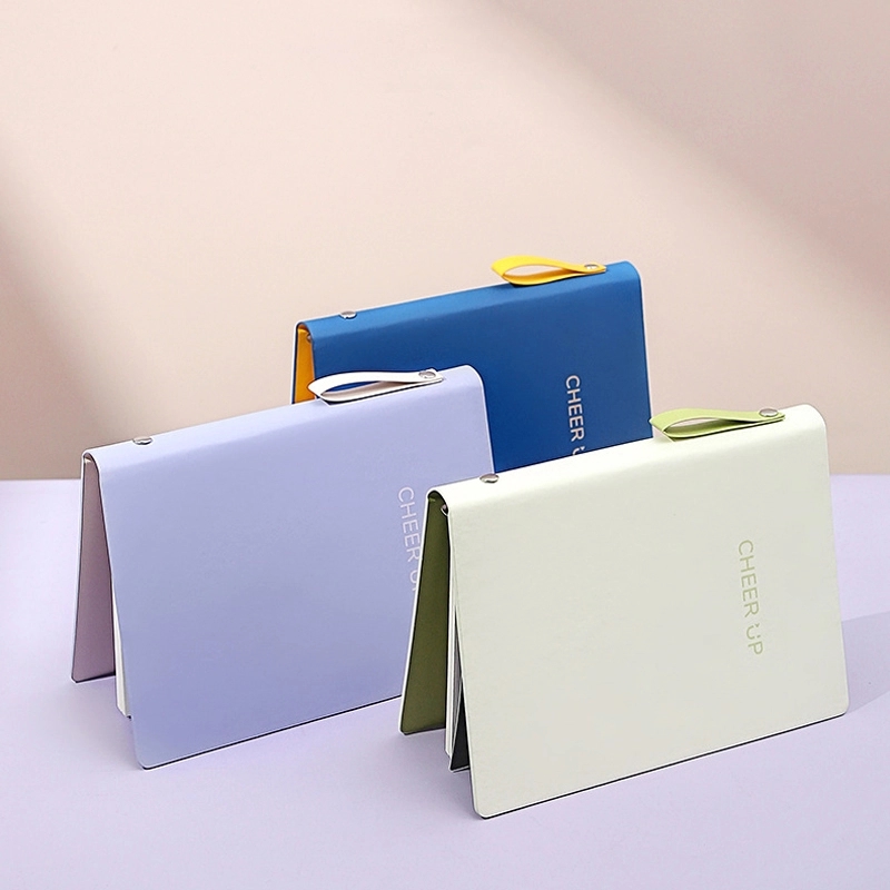 PU Leather A5 Business Travel Journal Binder Notebook 6