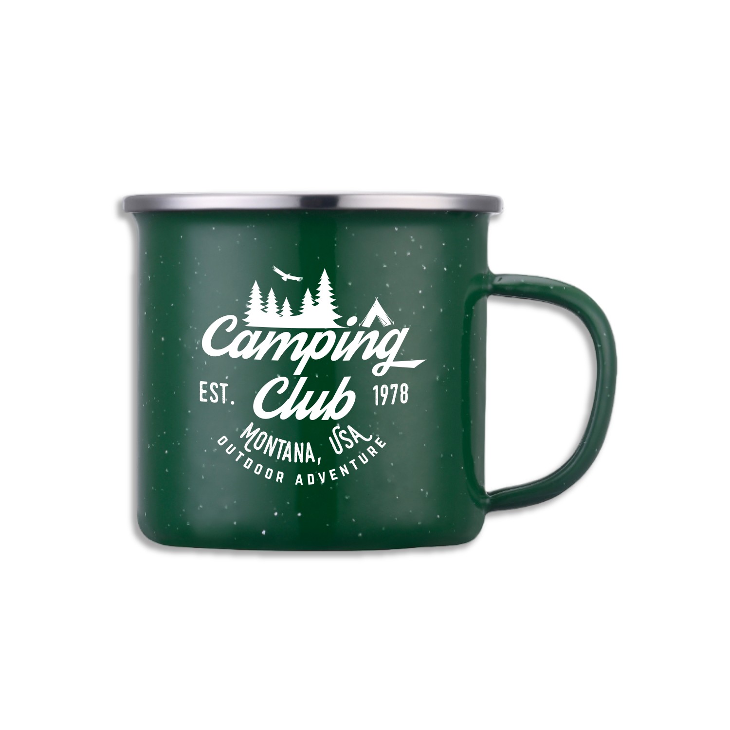 Cozy Camper 16 oz Stainless Steel Camp Mug 8