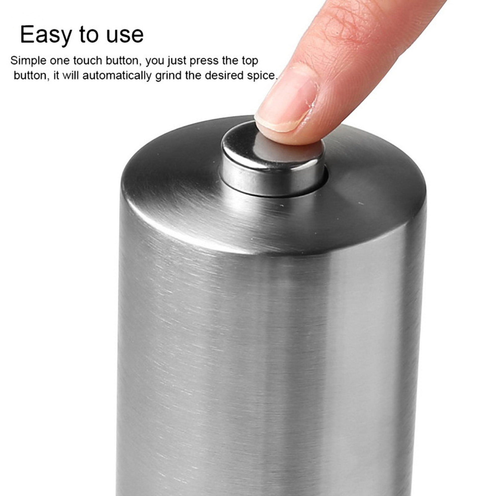 Electric Salt and Pepper Grinder Set 4