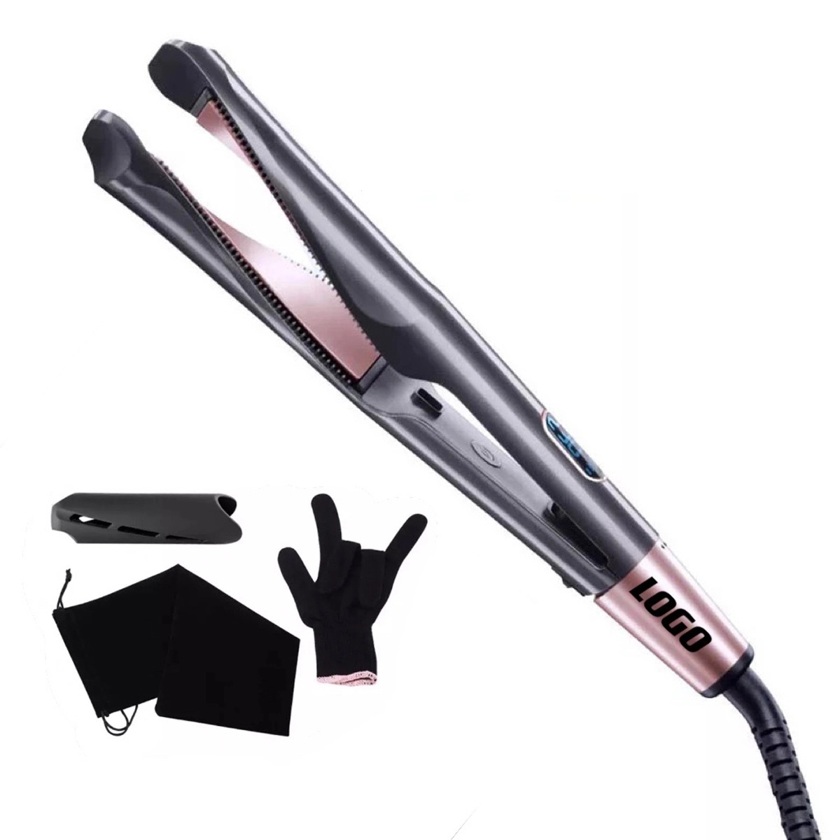 2 in 1 Spiral Style Hair Straightener and Curler 5