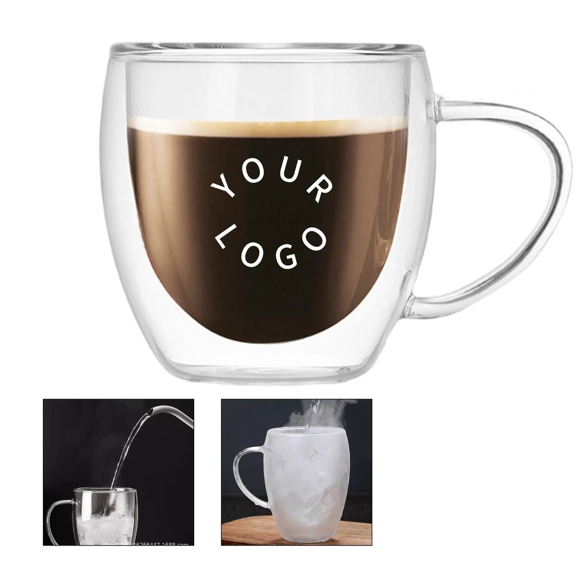 Durable Heat Resistant Tea Cup 9oz Size 2
