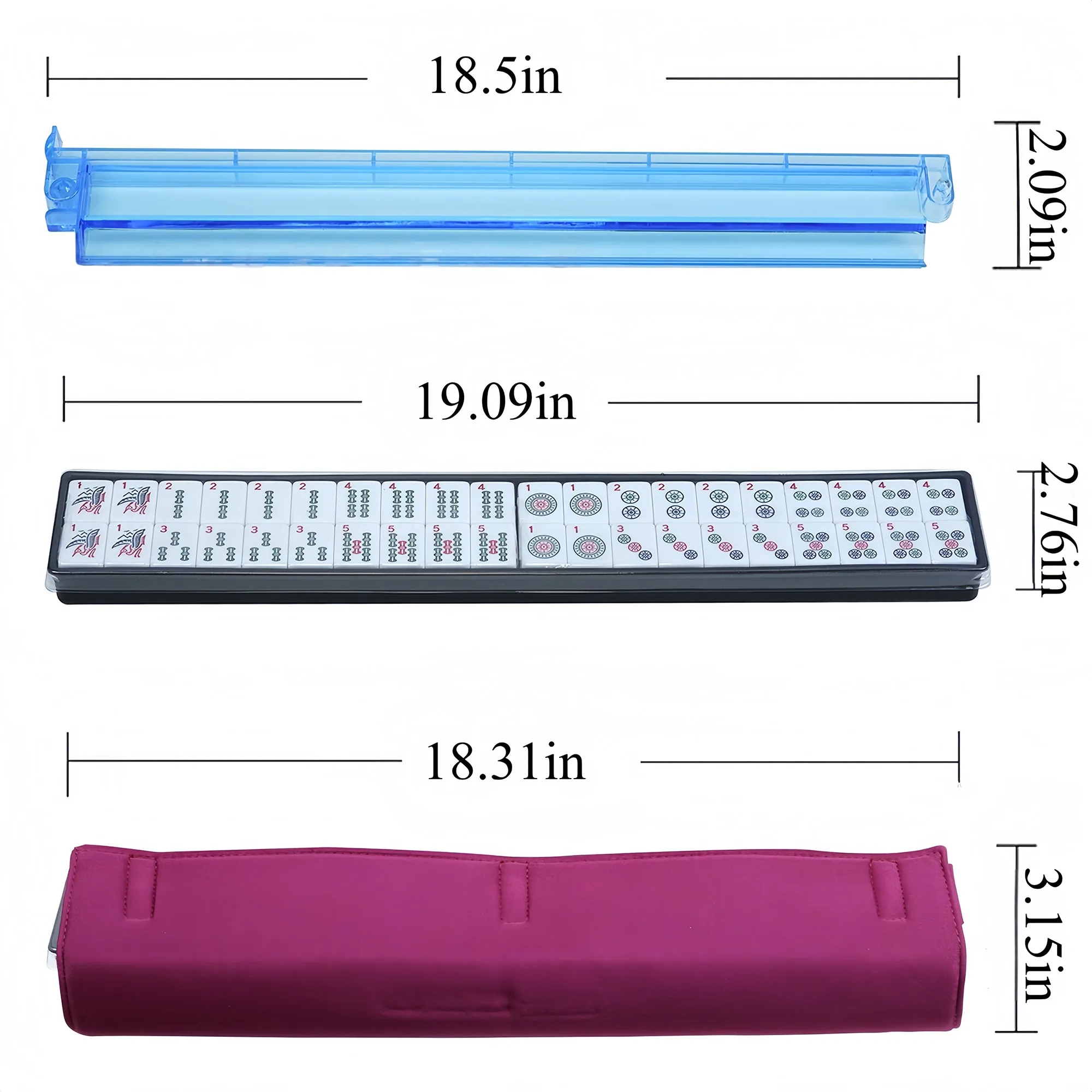 Premium 166 Piece Numbered American Mahjong Set 4