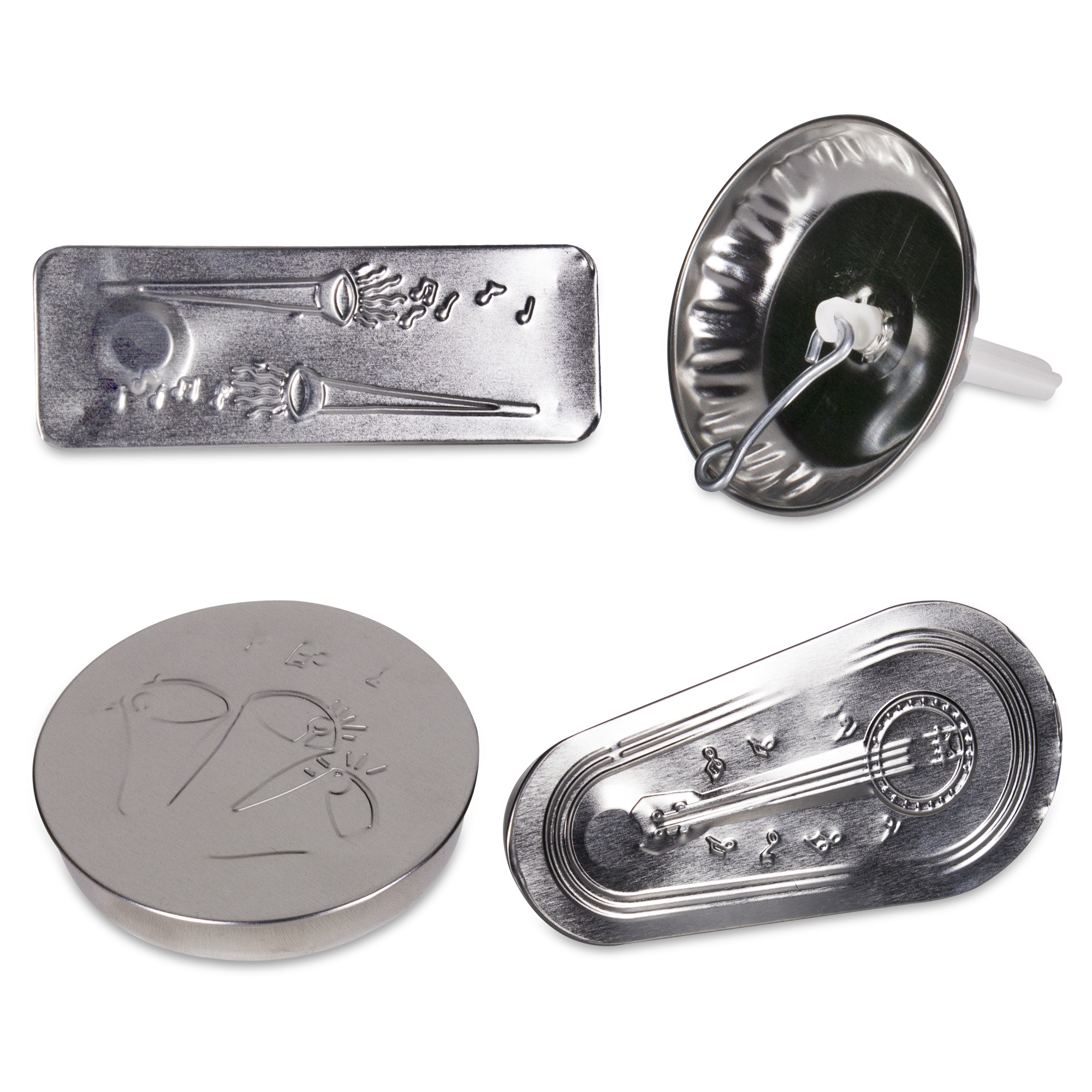 Silver and Ebony Fantasy New Year's Eve Party Kit for 50 5