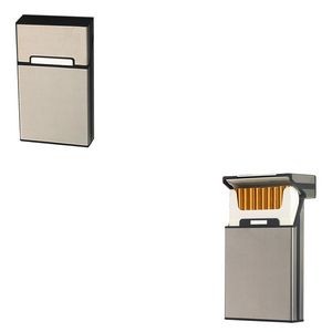 Brushed Aluminum Panel Cigarette Case 13