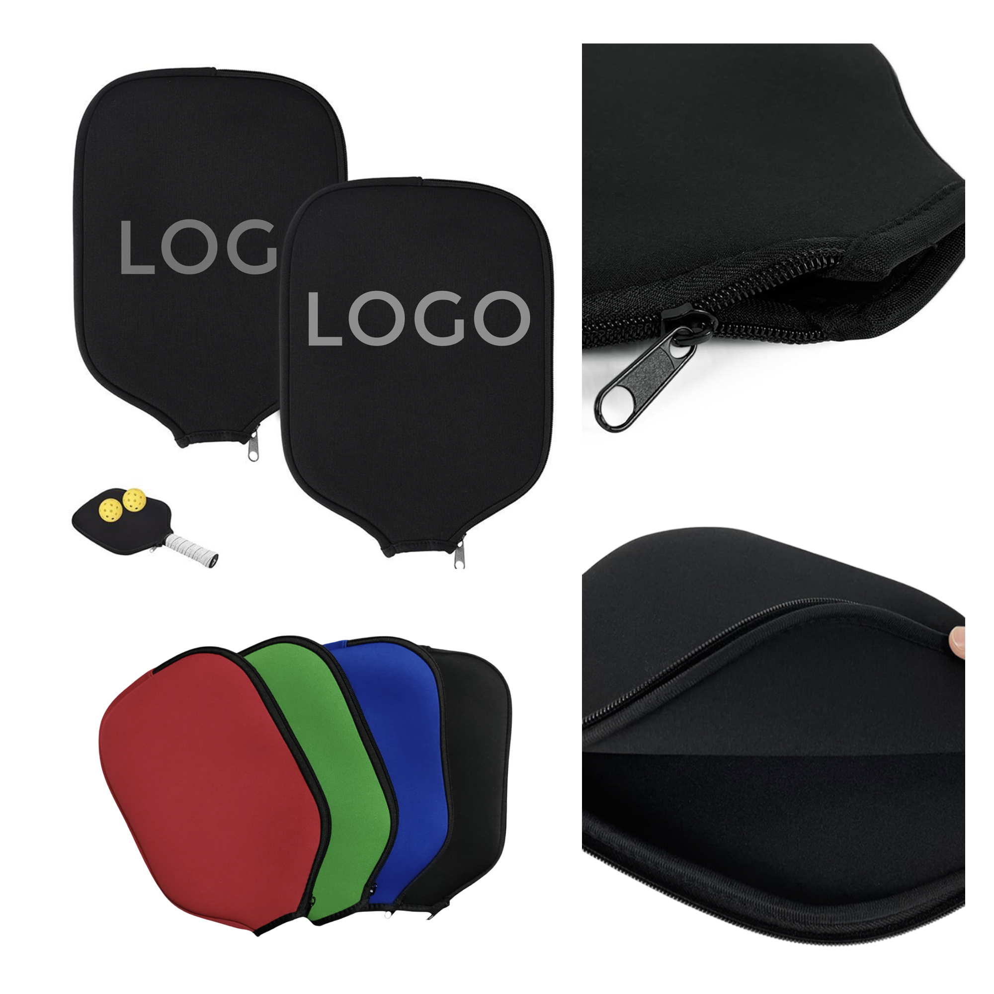 MOQ 10 PCS Shock - Absorbing Racket Protector 2