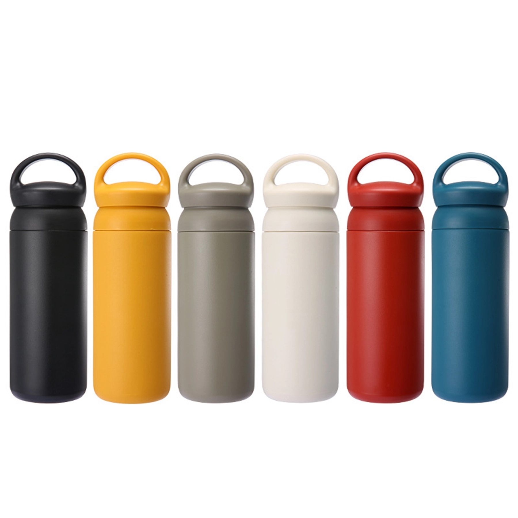 12 oz Double Wall Stainless Steel Vacuum Tumbler with Handle 7