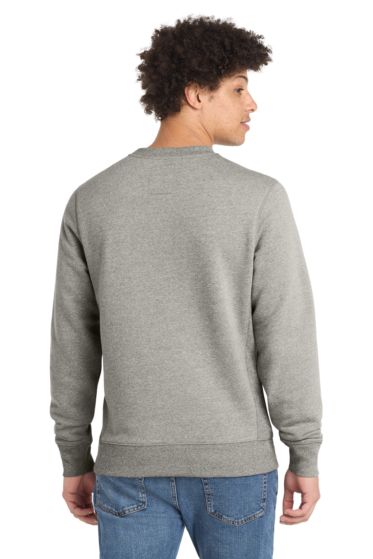 New Era French Terry Crew. NEA501, custom hoodie or sweatshirt with logo imprint 1