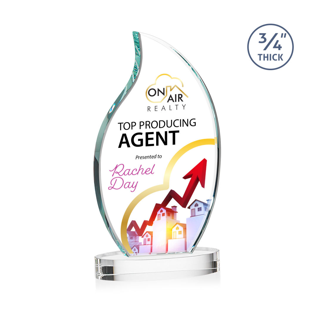 Croydon VividPrint™ Award on Alberton Base - Clear 2