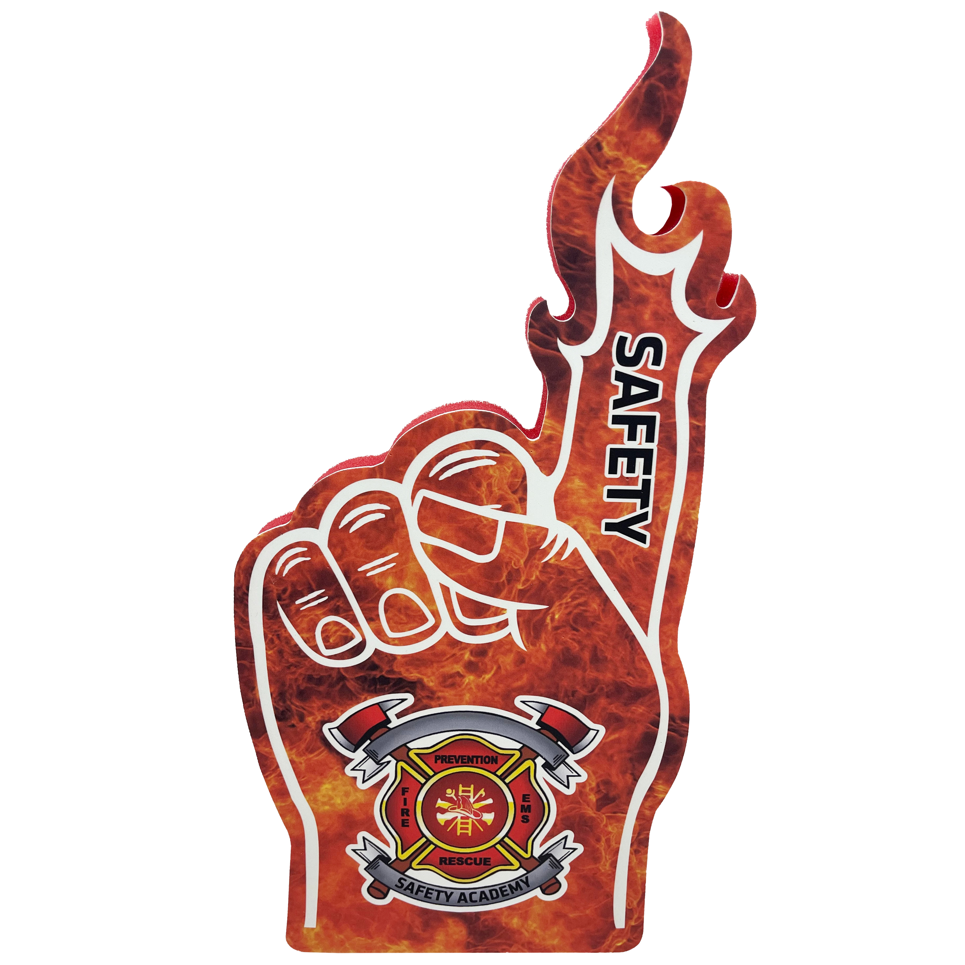 Flame Hand Signature Mitt 3