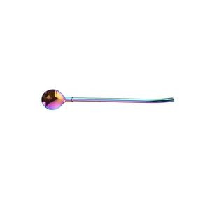 Reusable Stainless Steel Straws With Spoon Attachment 15
