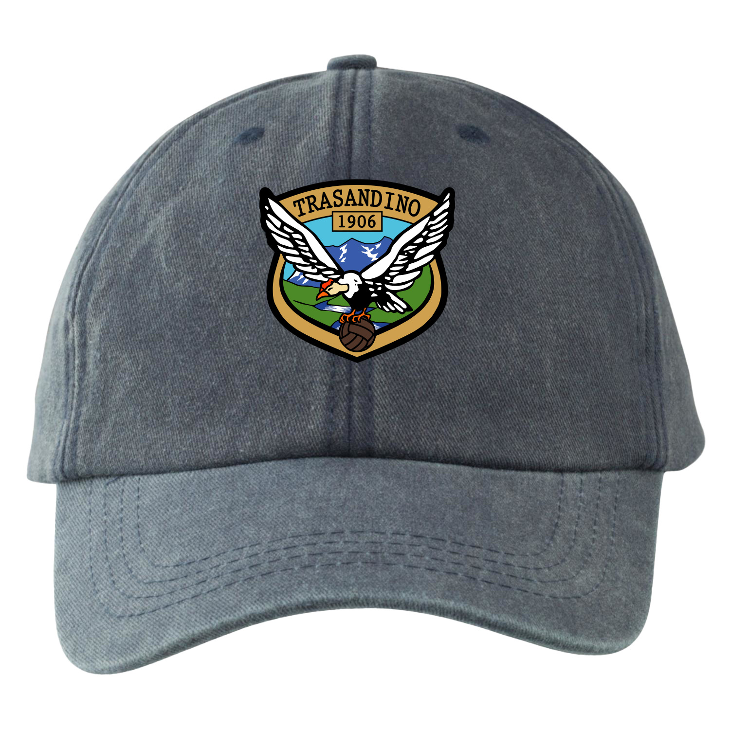 Washed Cotton Embroidered Baseball Caps w/ Adjustable Closure 3