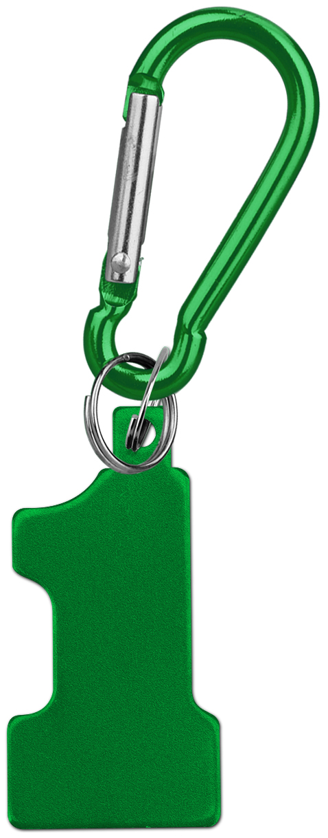 Aluminum Key Holder & Dog Tag with Carabiner 1