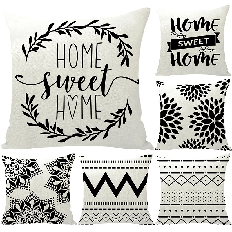 Wreath Decorative Throw Pillow Covers 4