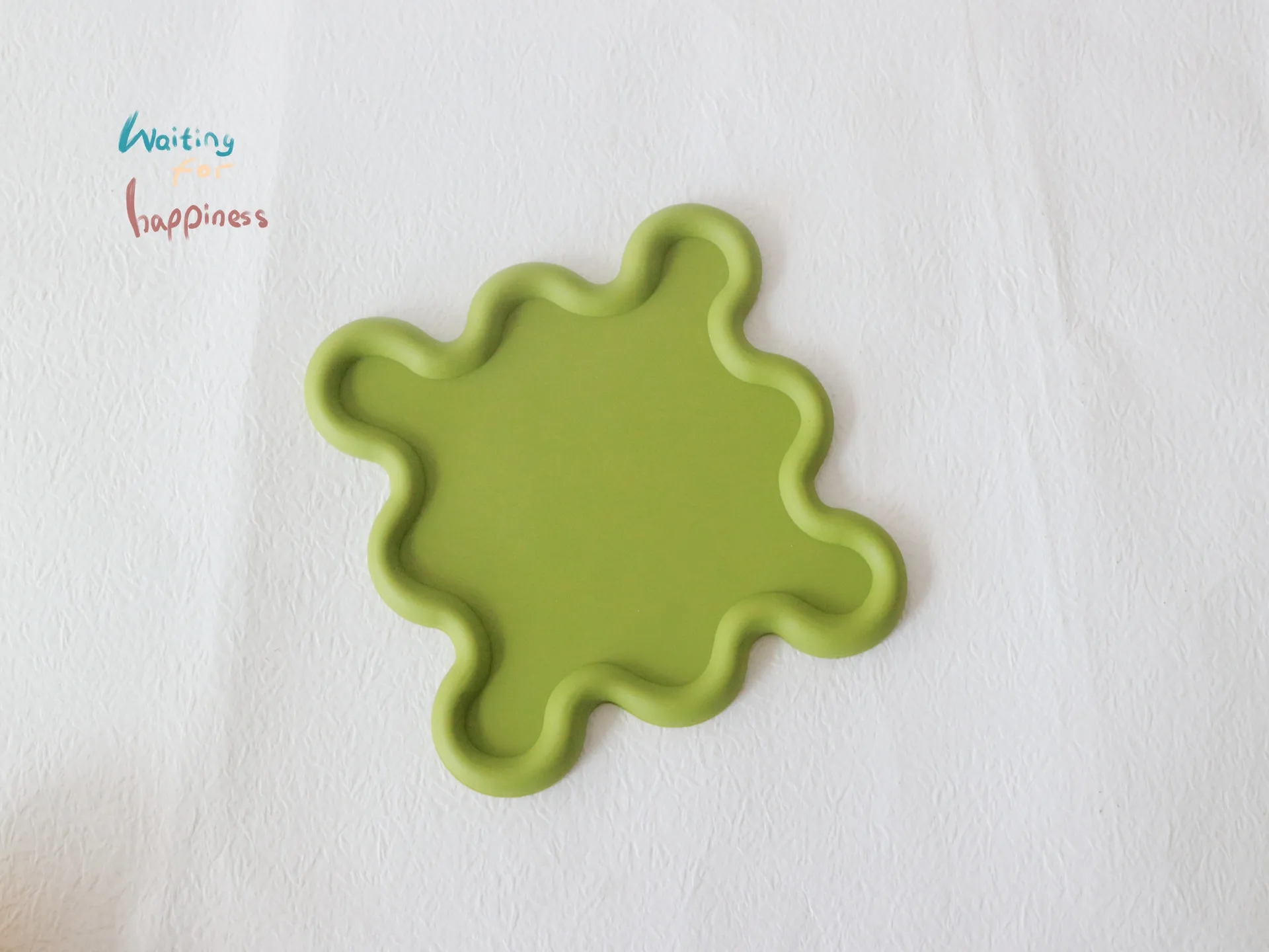 PVC Shaped Soft Rubber Anti Slip Coaster 15