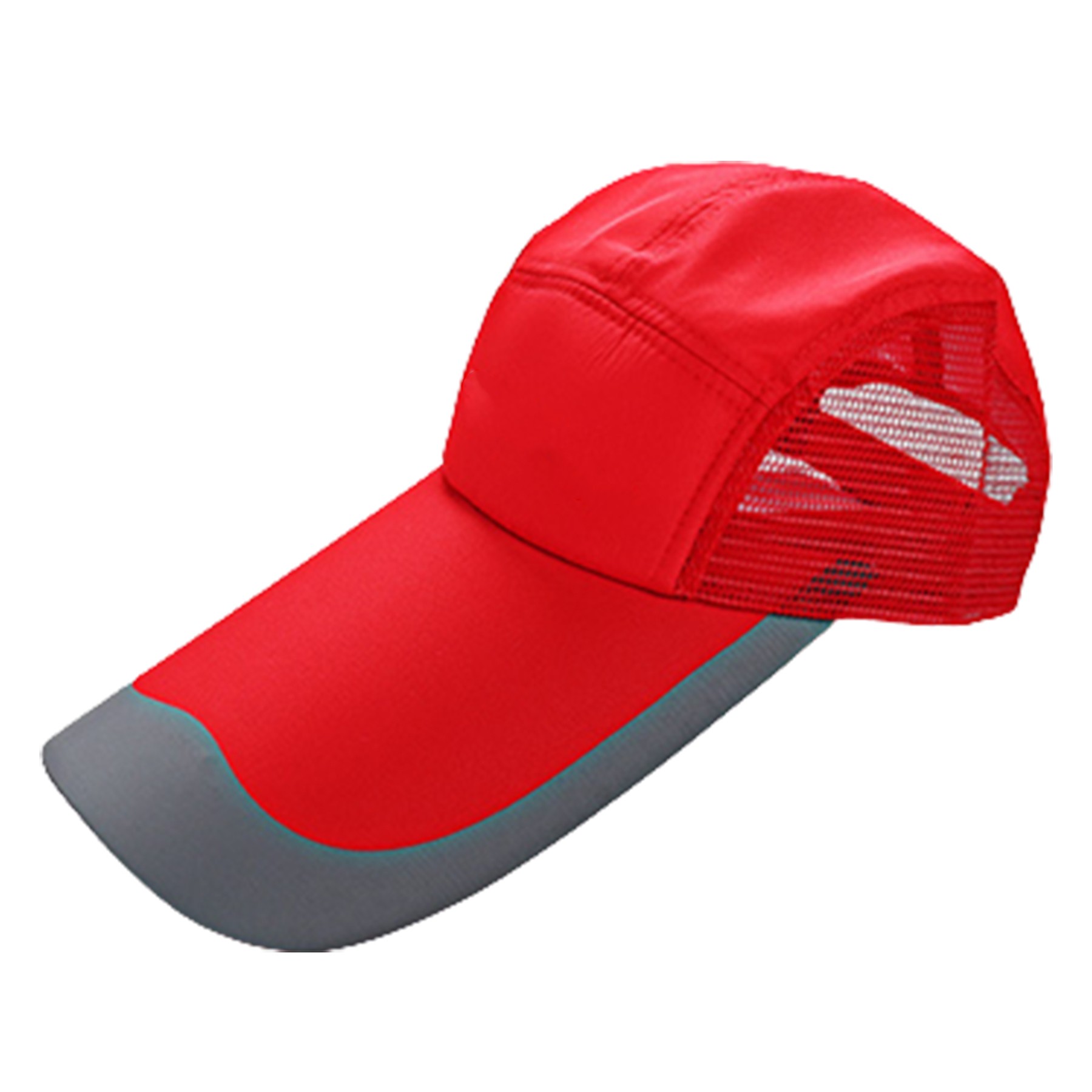 Extra Long Brim Mesh Baseball Cap 5