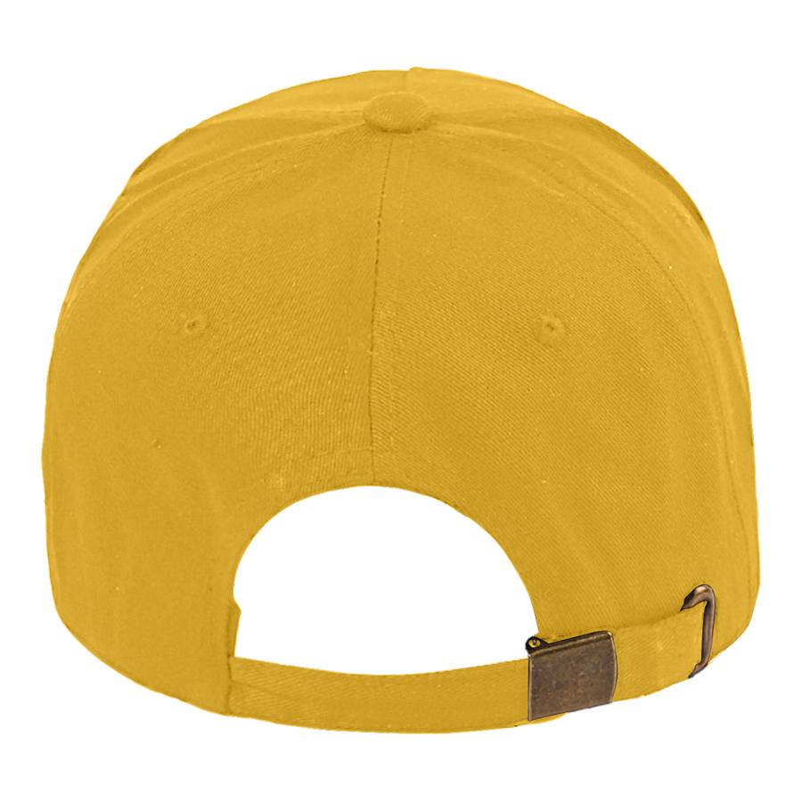 Stock Solid Color Cotton 5-Panel Baseball Cap 37