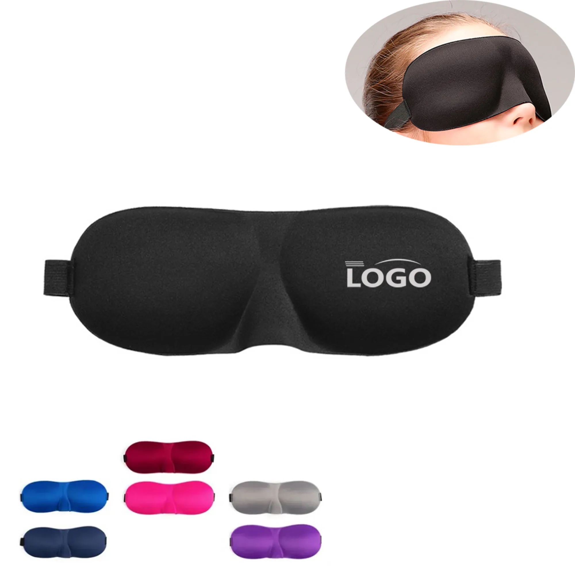 3D Blackout Sleeping Eye Mask 4