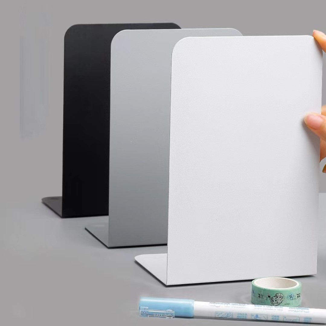 Simple Desktop Metal Book Stop 3