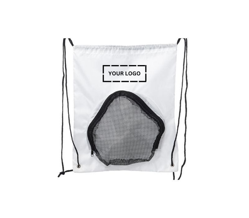Ball Carrying Mesh Drawstring Sports Pack 7