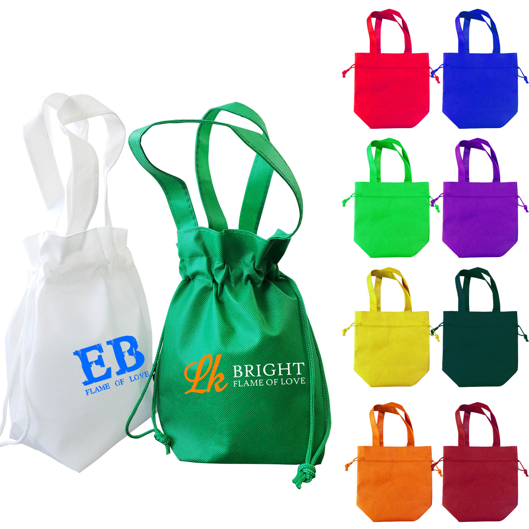 Hand-held Non Woven Drawstring Bag 1