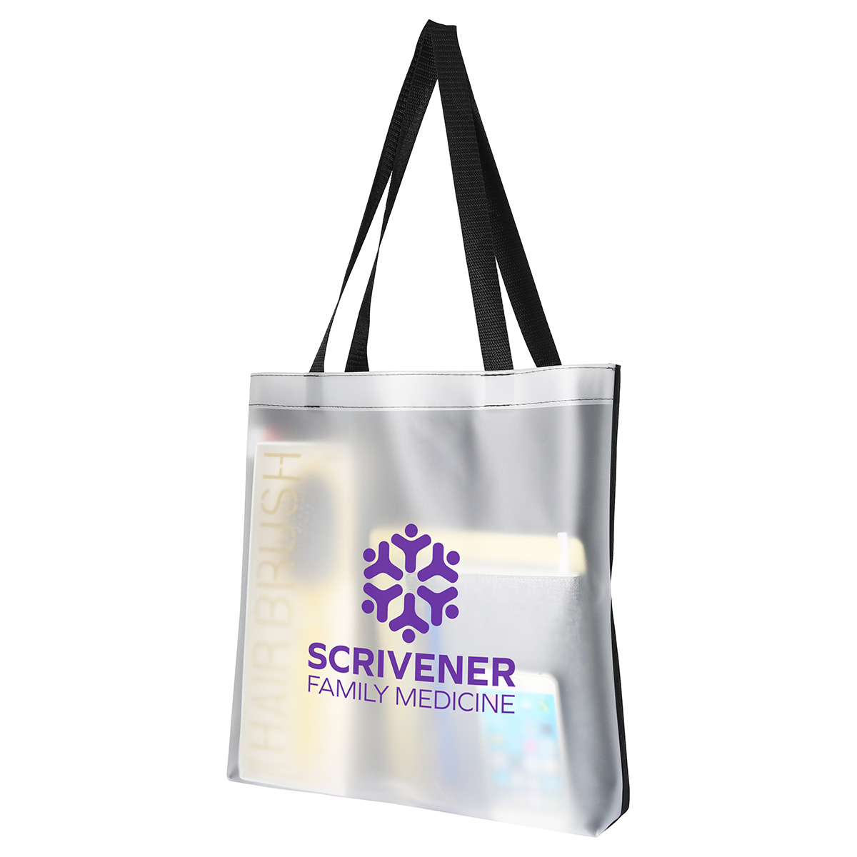 Pearl Soft-Touch Tote Bag, custom tote bag with logo imprint 5