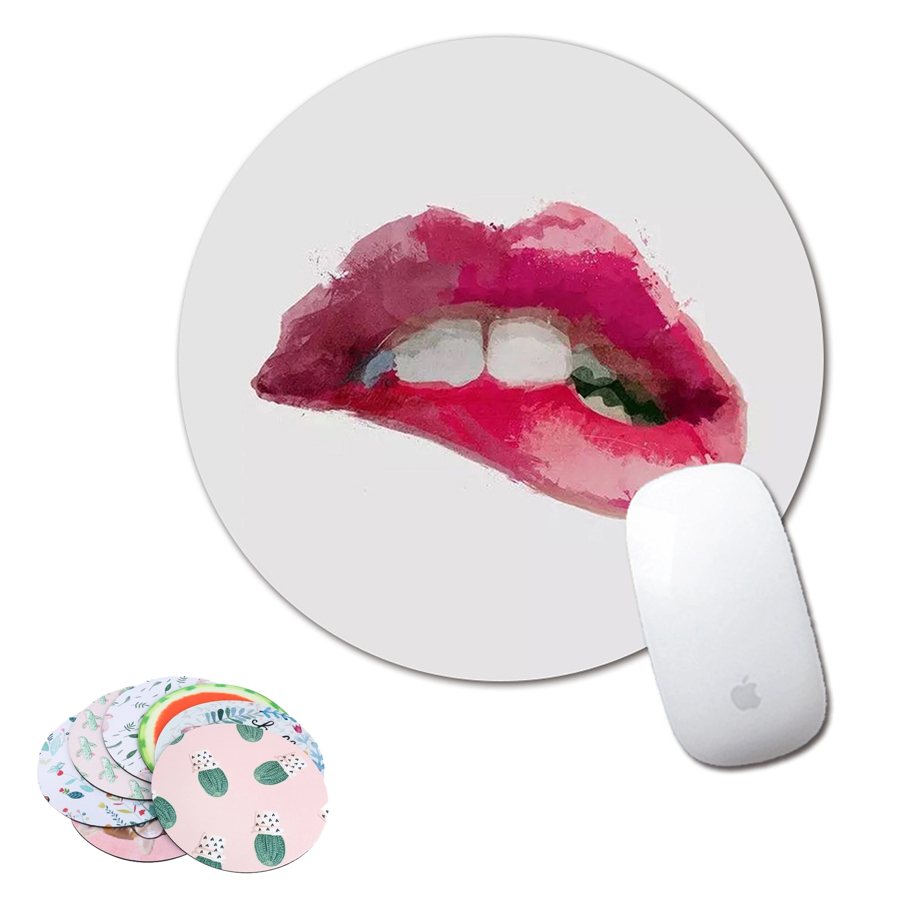 Round Full Color Mouse Pad 1