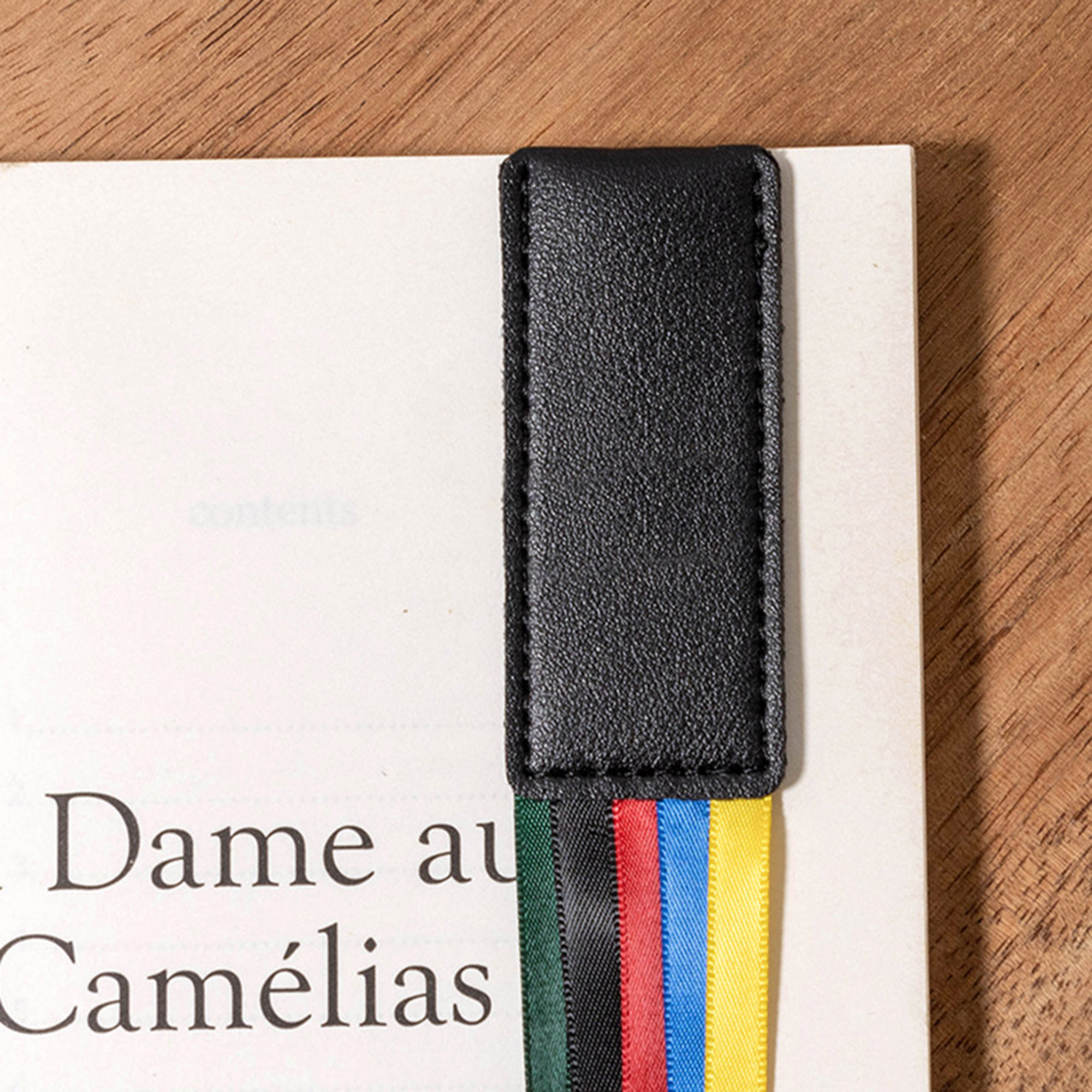 Leather Bible Ribbon Bookmarks 4