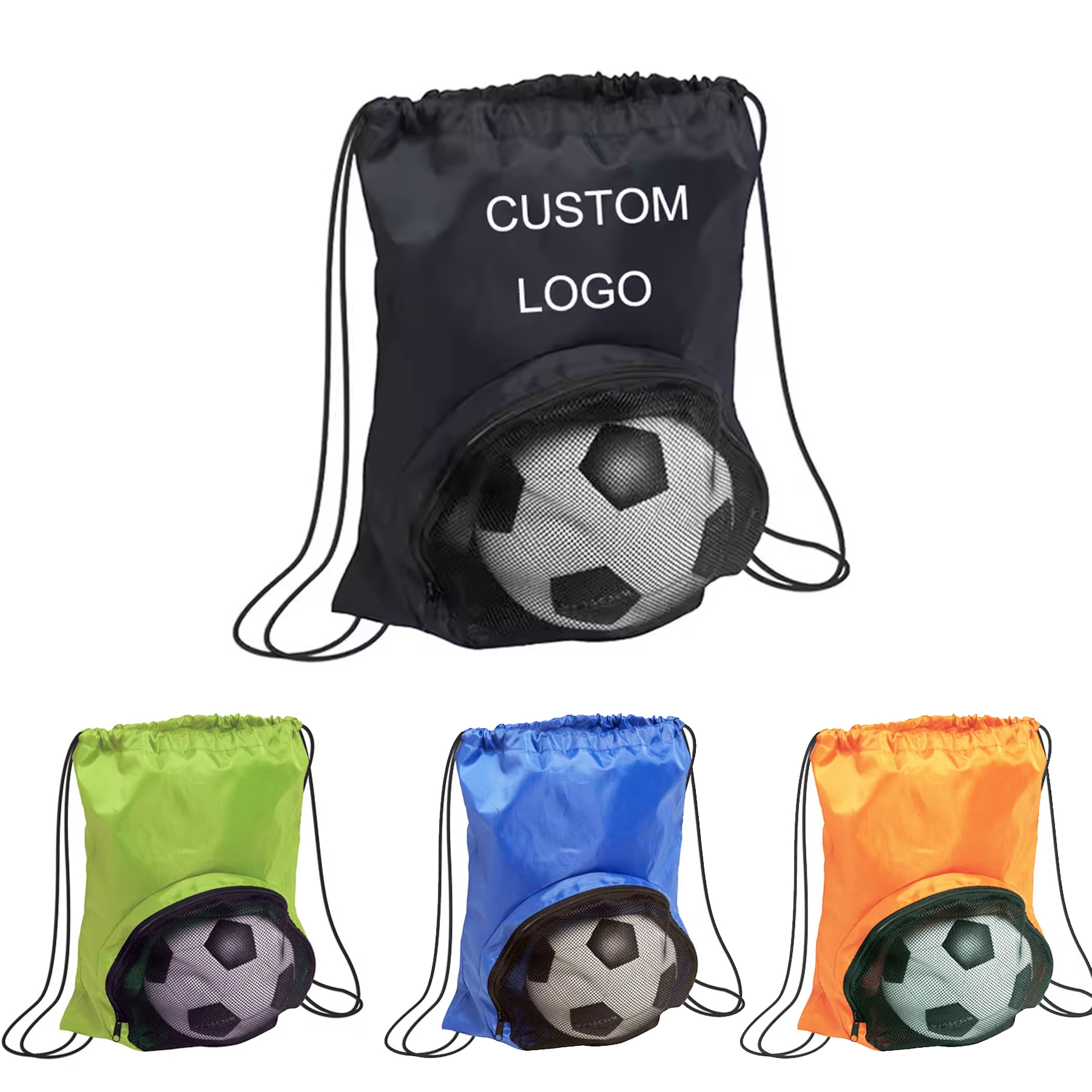 Drawstring Soccer Bag Basketball Backpack 1