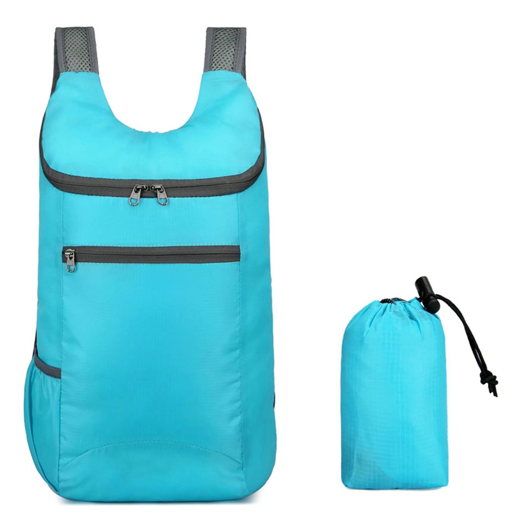 Waterproof Folding Backpack Polyester Bag 3