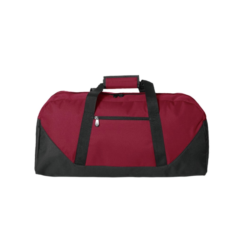 600D Contrasting Black Bottom Duffle 6