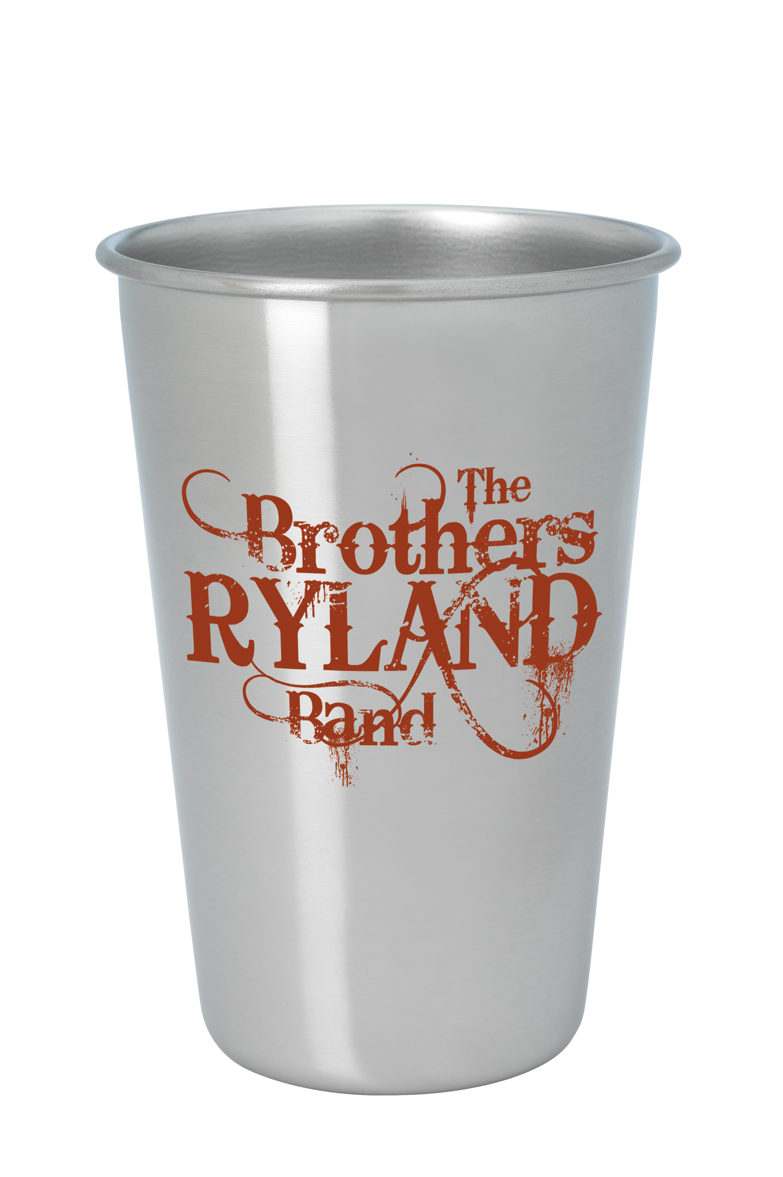 Stainless Pint Glass - 16 oz. 2