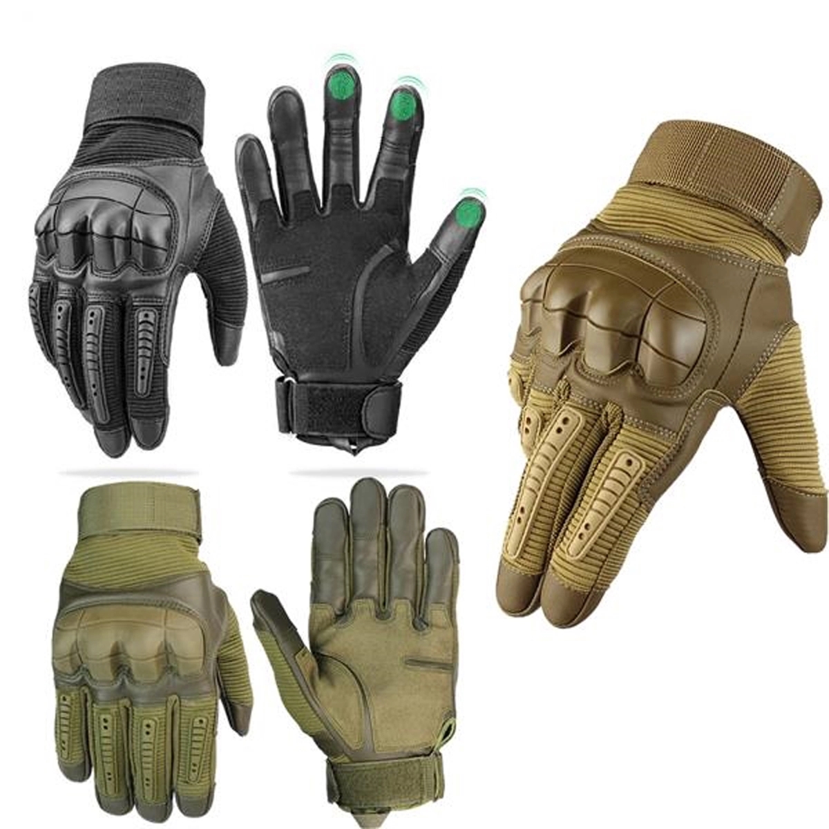 Touch Screen Full Finger Tactical Gloves 3