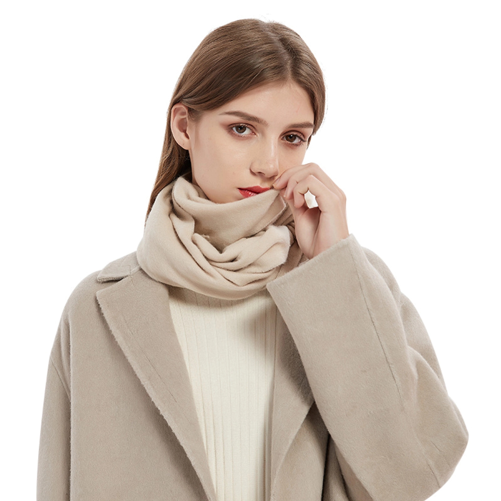 Wool Cashmere Scarf 3