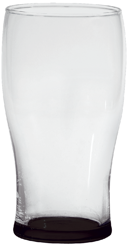 20 oz Large Pub Glass - Deep Etched 10