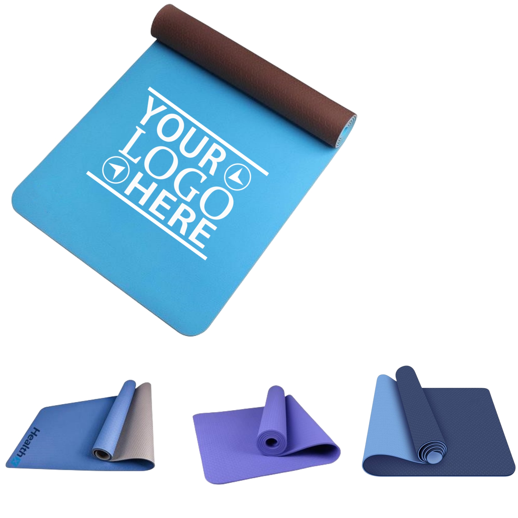 TPE Textured Non Slip Yoga Mat 3
