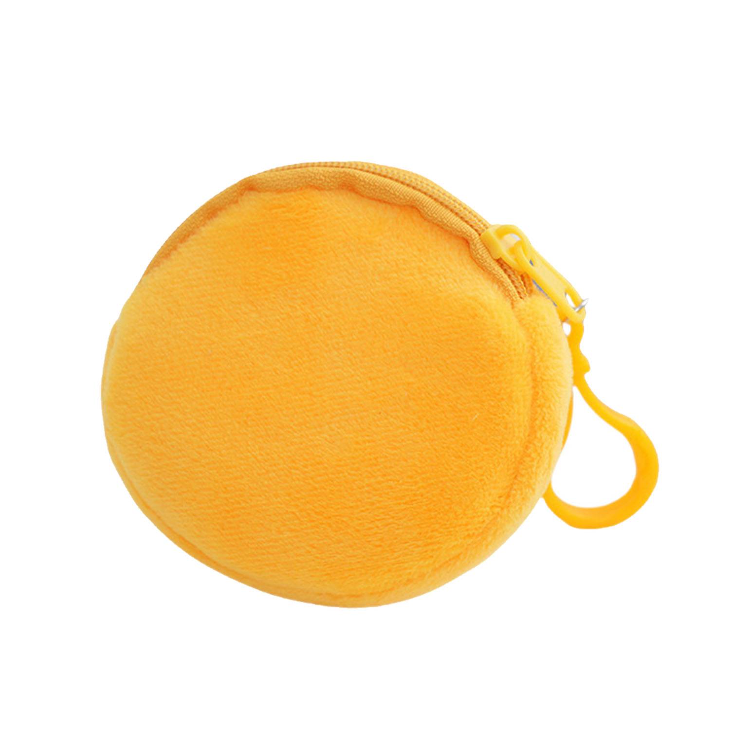 Soft Velvet Compact Mini Coin Wallet Storage Bag 4